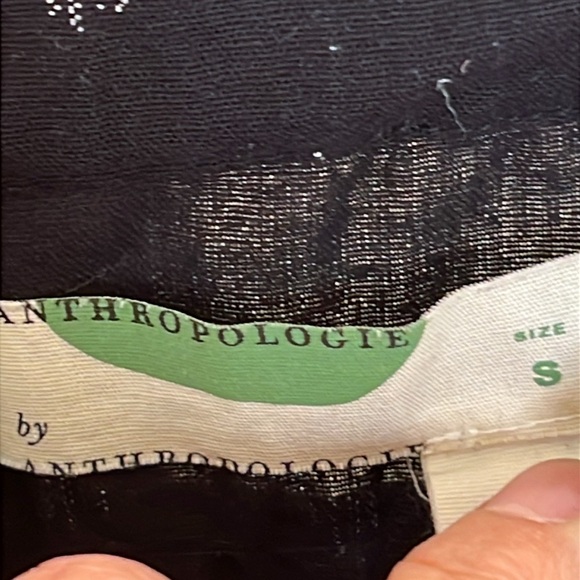 ANTHROPOLOGIE Ikat High Rise Beaded Beach Pants size S - Picture 7 of 9